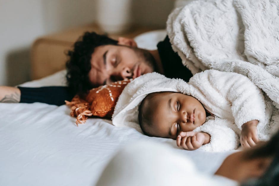 Imagen de un bebé durmiendo